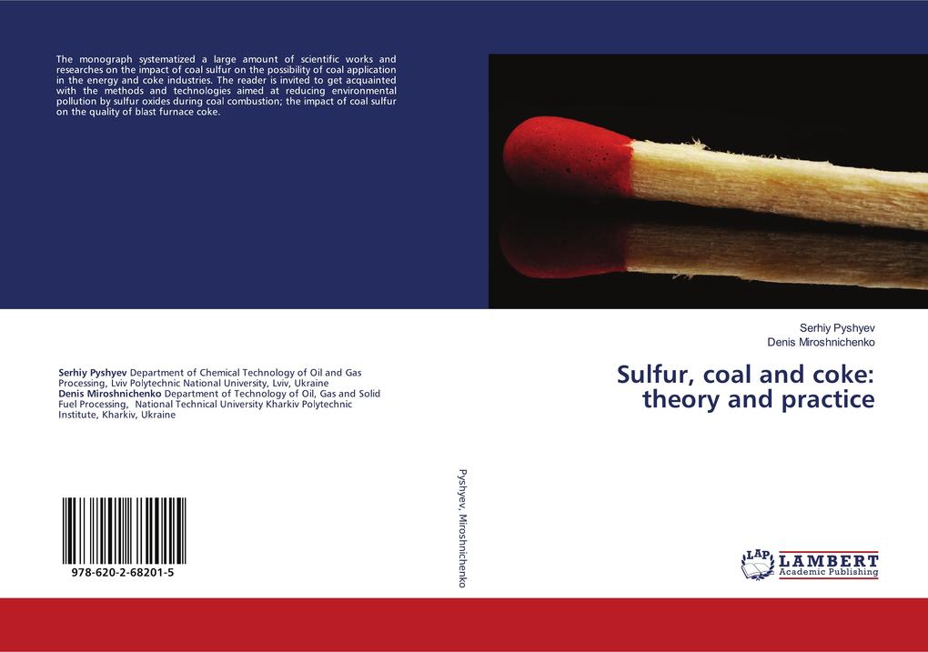 Sulfur coal and coke: theory and practice