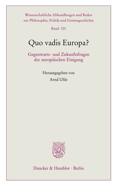 Quo vadis Europa?