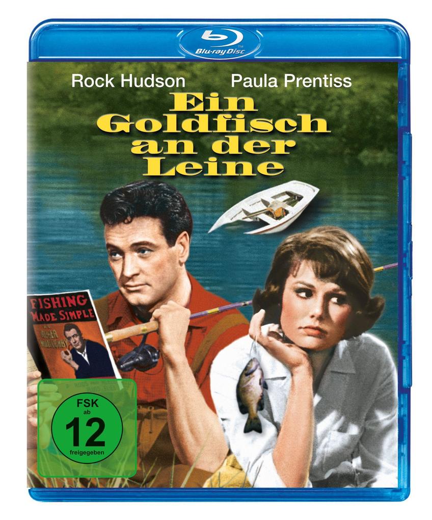 Ein Goldfisch an der Leine