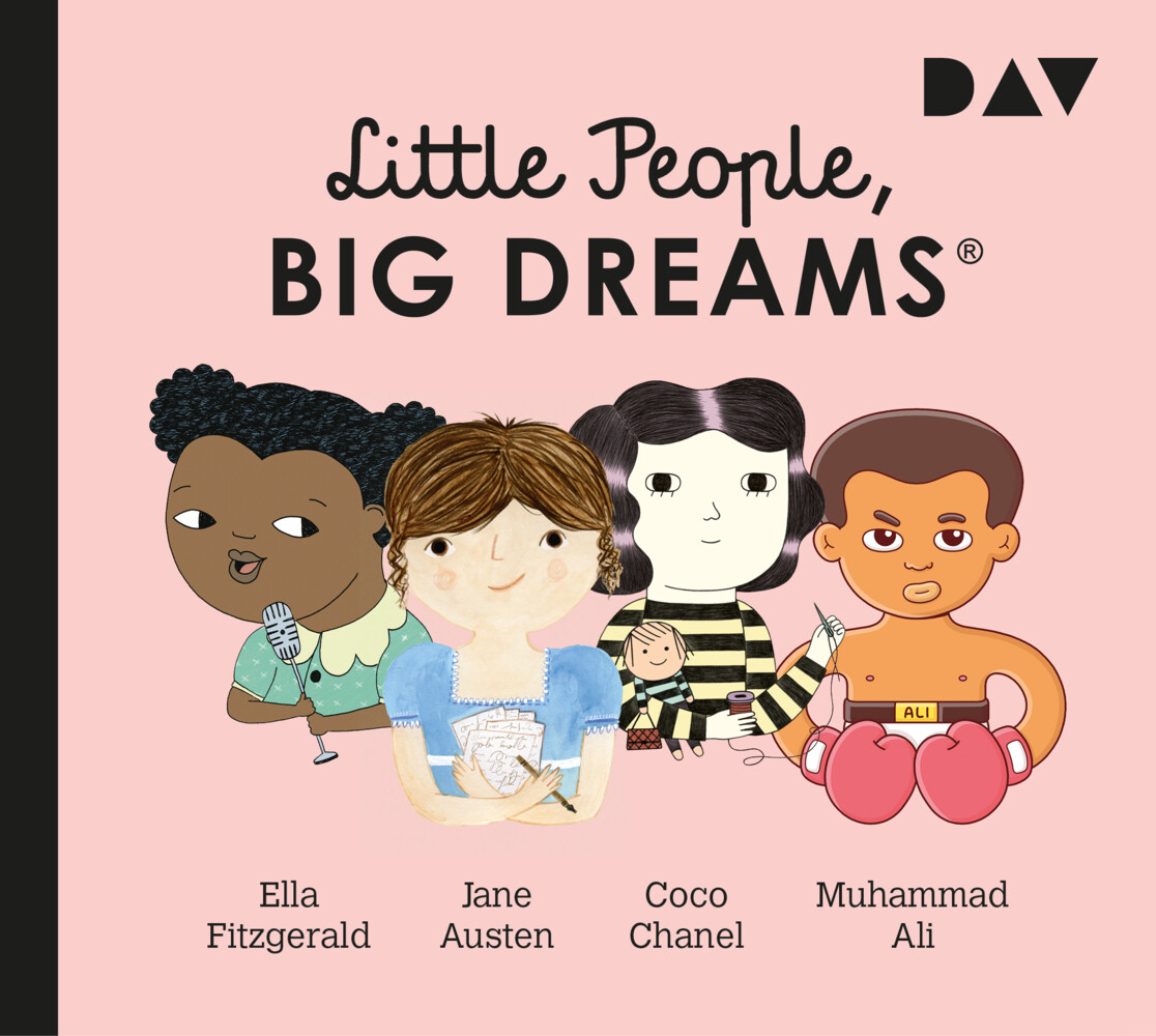 Little People Big Dreams® - Teil 2: Ella Fitzgerald Jane Austen Coco  Muhammad Ali