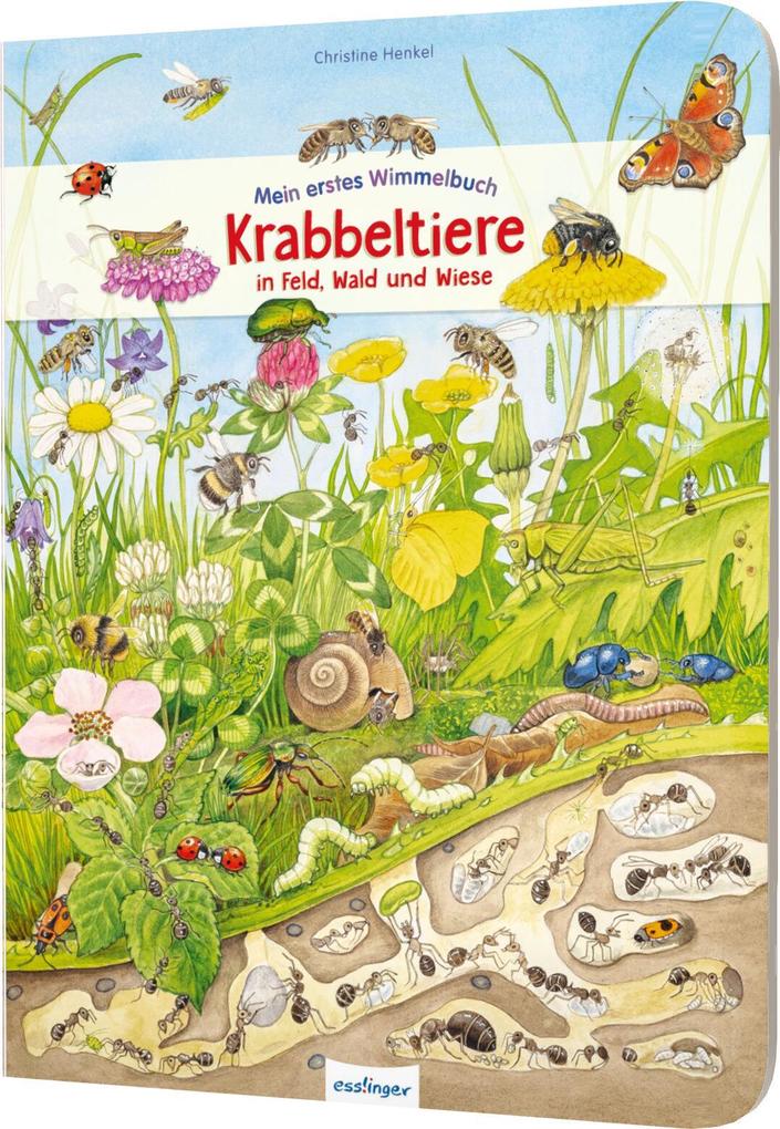 Mein erstes Wimmelbuch: Krabbeltiere in Feld Wald und Wiese