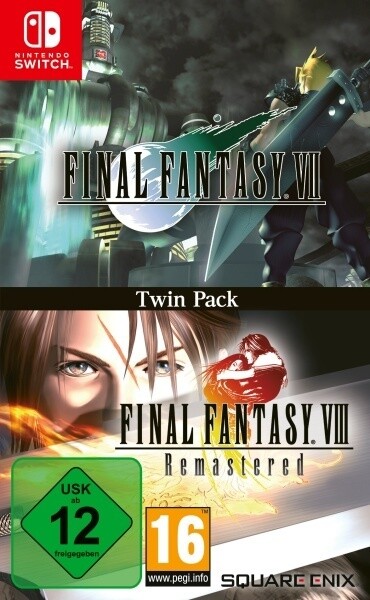 Image of Final Fantasy VII & Final Fantasy VIII Remastered Twin Pack (Nintendo Switch)