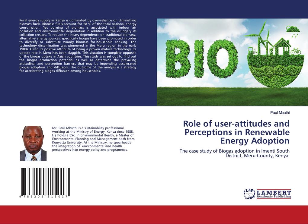 Role of user-attitudes and Perceptions in Renewable Energy Adoption