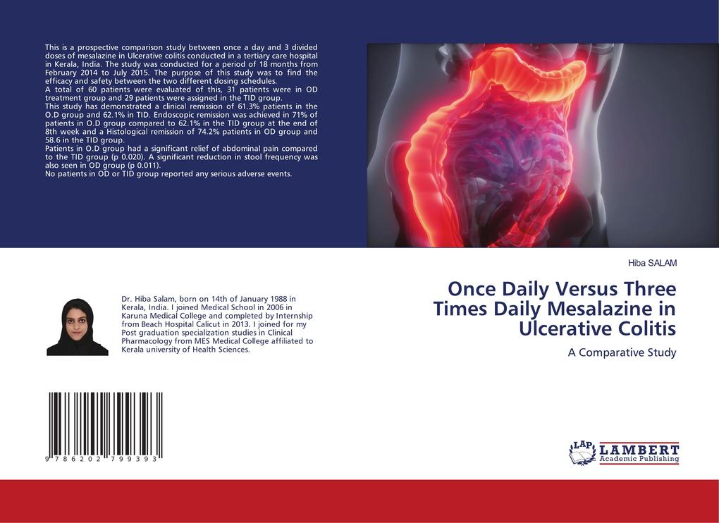 Once Daily Versus Three Times Daily Mesalazine in Ulcerative Colitis