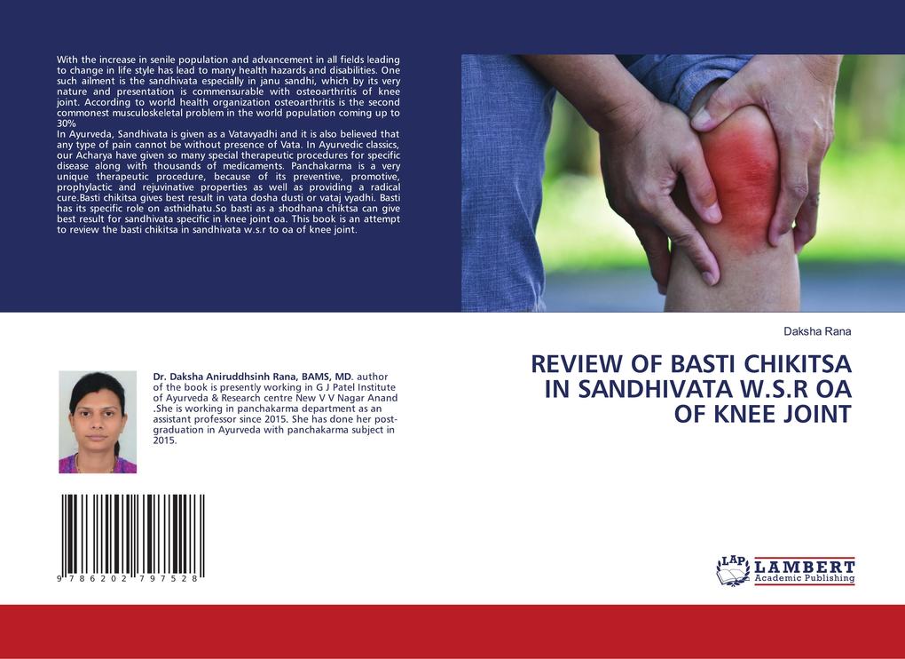 REVIEW OF BASTI CHIKITSA IN SANDHIVATA W.S.R OA OF KNEE JOINT