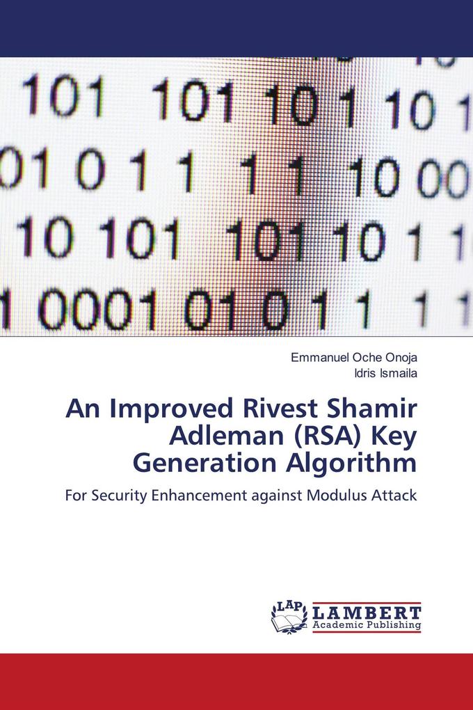 An Improved Rivest Shamir Adleman (RSA) Key Generation Algorithm