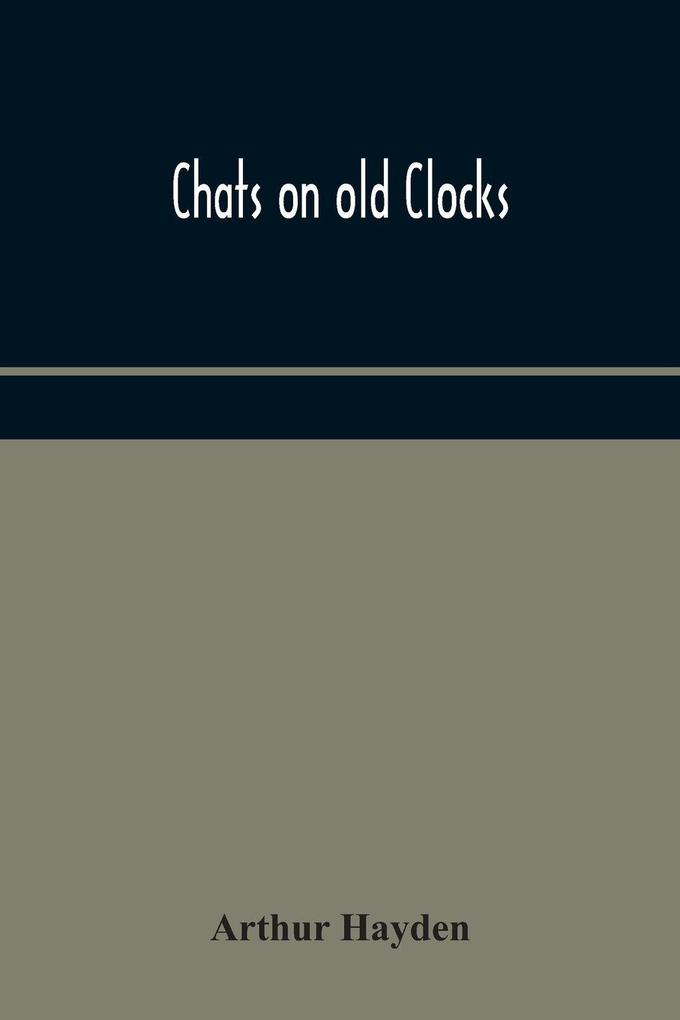 Chats On Old Clocks