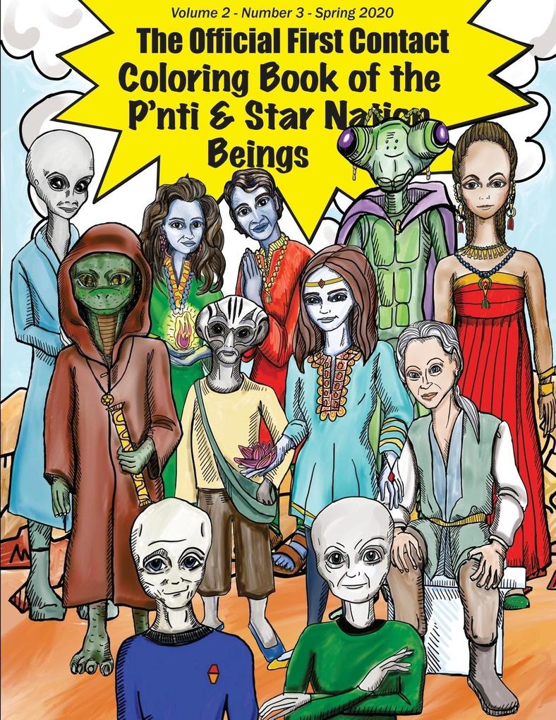 The Official First Contact Coloring Book of the P‘nti & Star Nation Beings