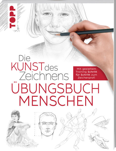 Image of Die Kunst des Zeichnens - Menschen Übungsbuch