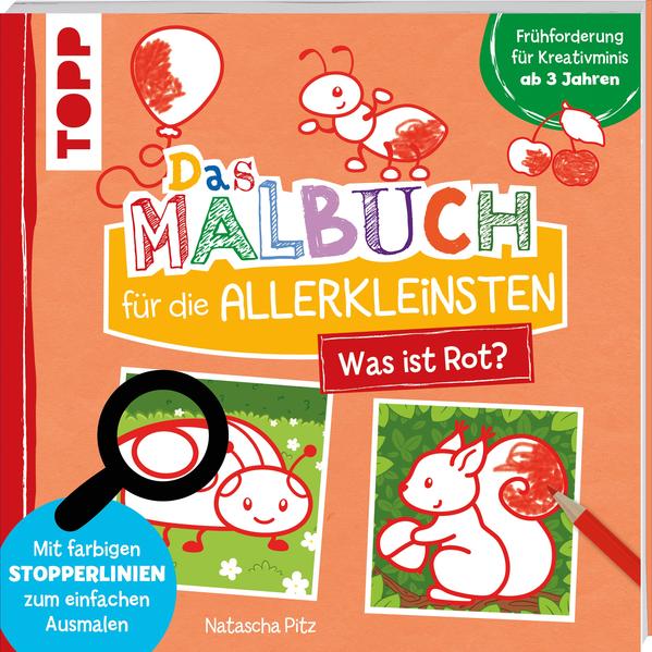 Image of Das Malbuch für die Allerkleinsten - Was ist rot?