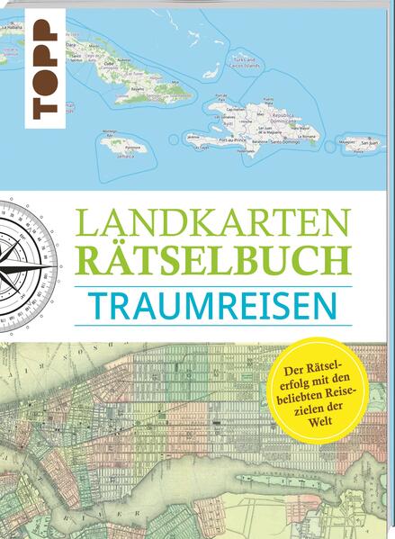 Image of Landkarten Rätselbuch - Traumreisen