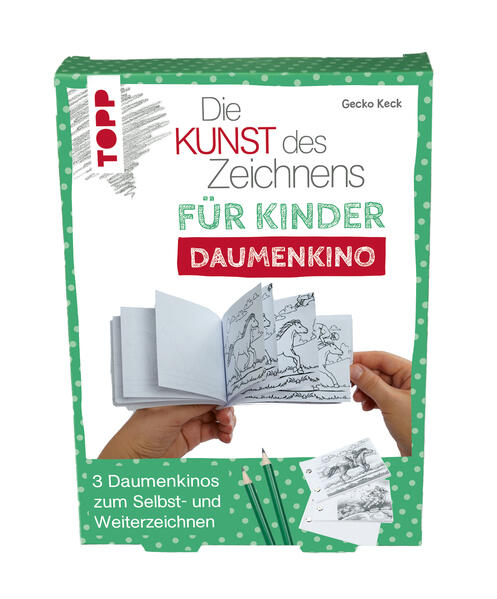 Image of Buch - Die Kunst des Zeichnens Kinder Daumenkino Kinder