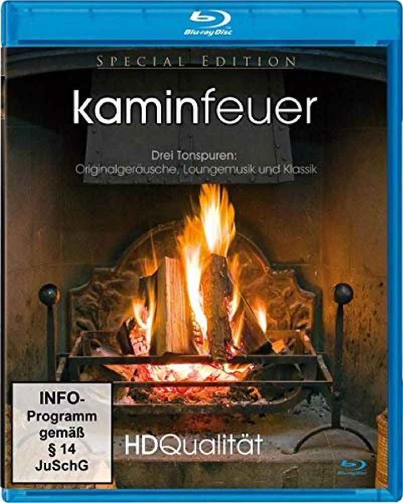 Kaminfeuer in HD 1 Blu-ray