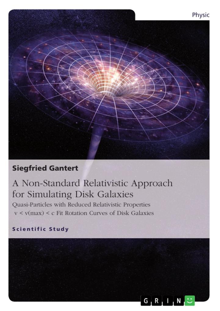A Non-Standard Relativistic Approach for Simulating Disk Galaxies