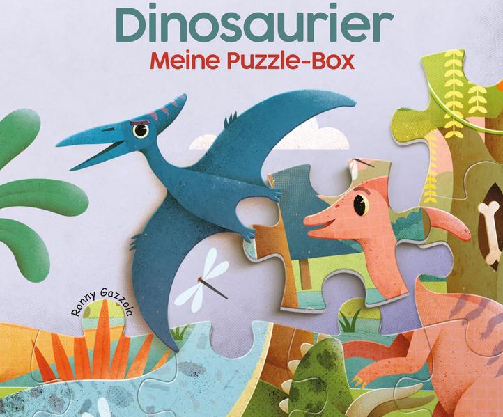 Image of Meine Puzzle-Box: Dinosaurier