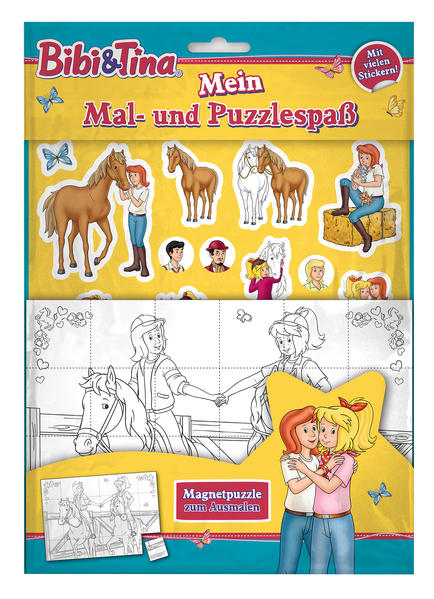 Image of Bibi & Tina: Mein Mal- und Puzzlespaß