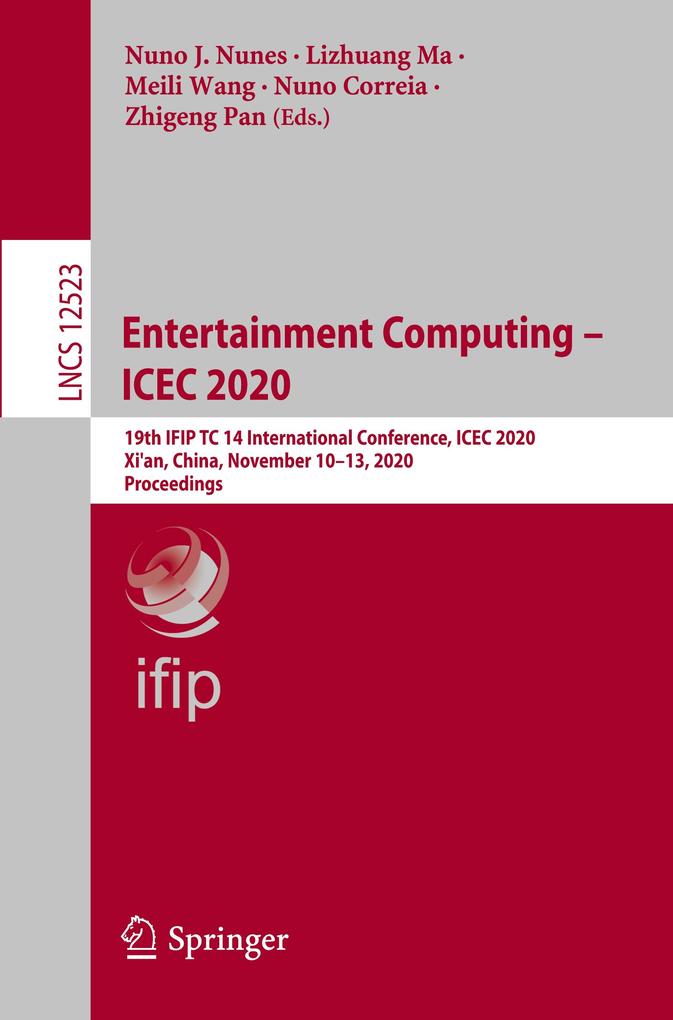 Entertainment Computing ICEC 2020