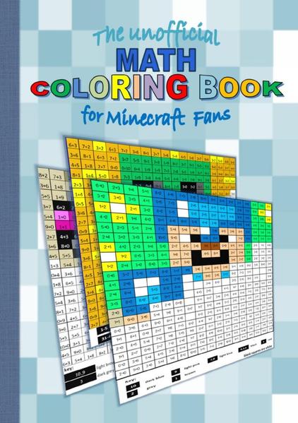 Image of The unofficial MATH Coloring Book for MINECRAFT fans