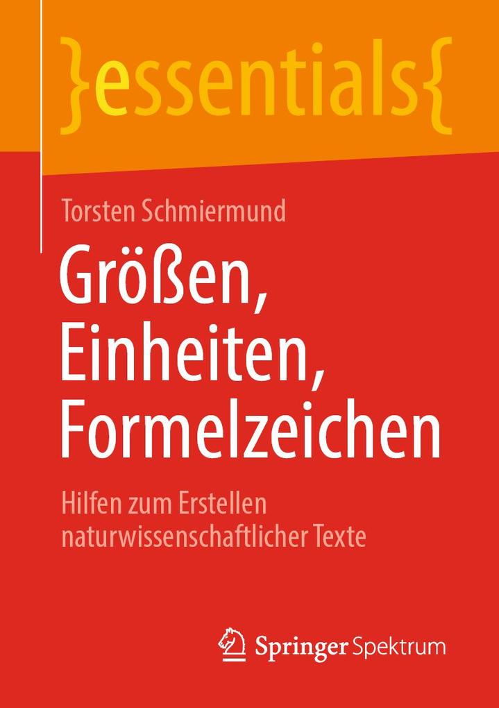 Größen Einheiten Formelzeichen