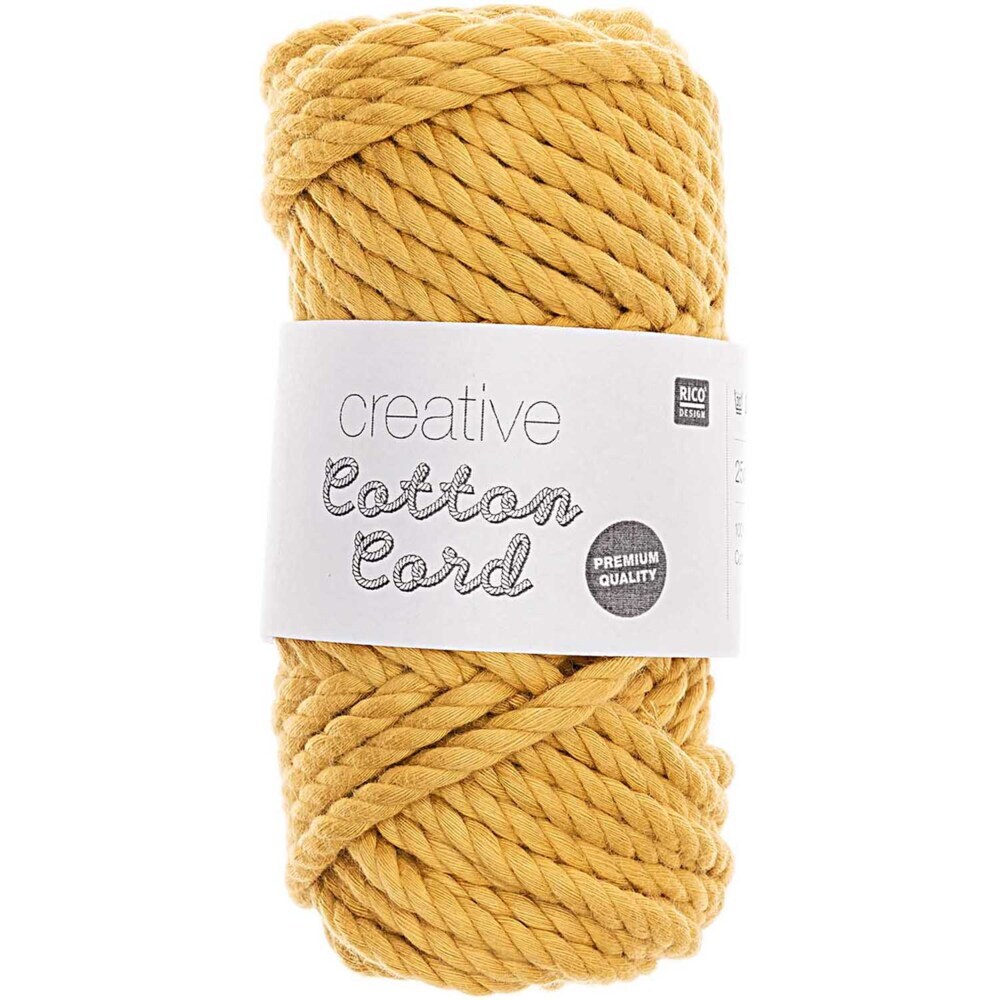 Makrameegarn Creative Cotton Cord Senf