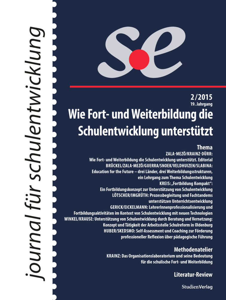 journal für schulentwicklung 2/2015