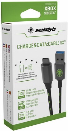 Snakebyte CHARGE:DATA:CABLE SX Lade- und Datenkabel für XboxSX-Controller 2m