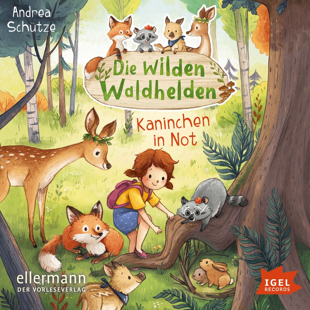 Image of Die wilden Waldhelden. Kaninchen in Not