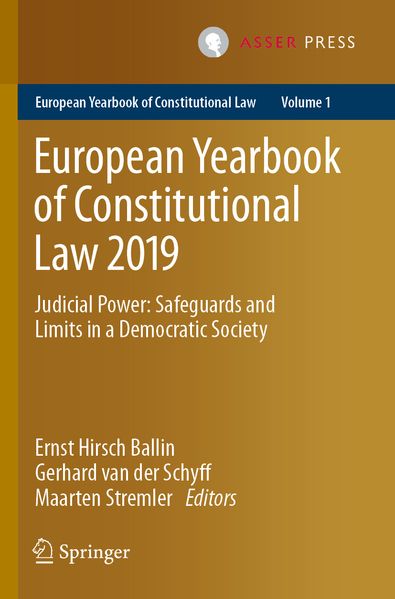 European Yearbook of Constitutional Law 2019
