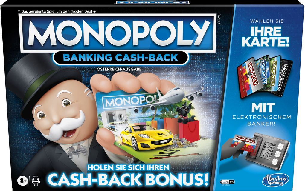 Image of Hasbro - Monopoly Banking Cash-Back
