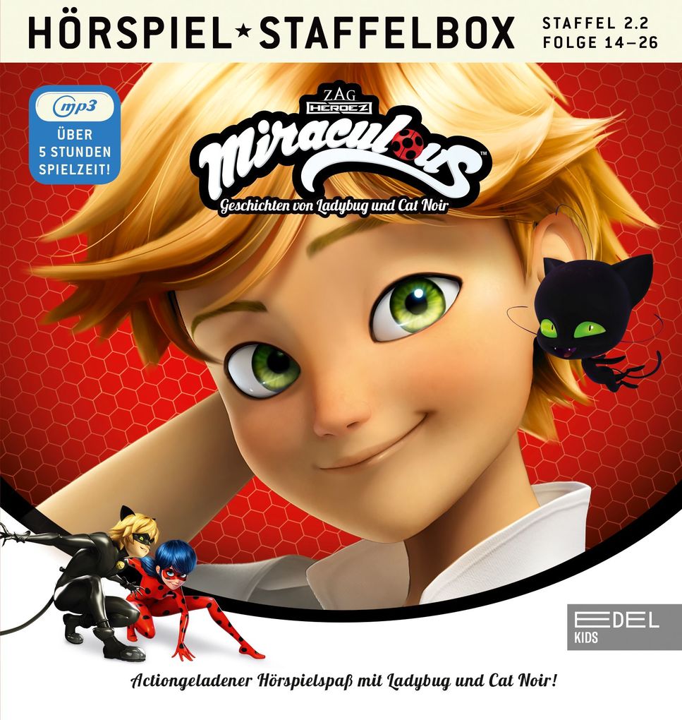 Image of Miraculous - Staffelbox 2.2,Folge 14-26 - (MP3-CD)