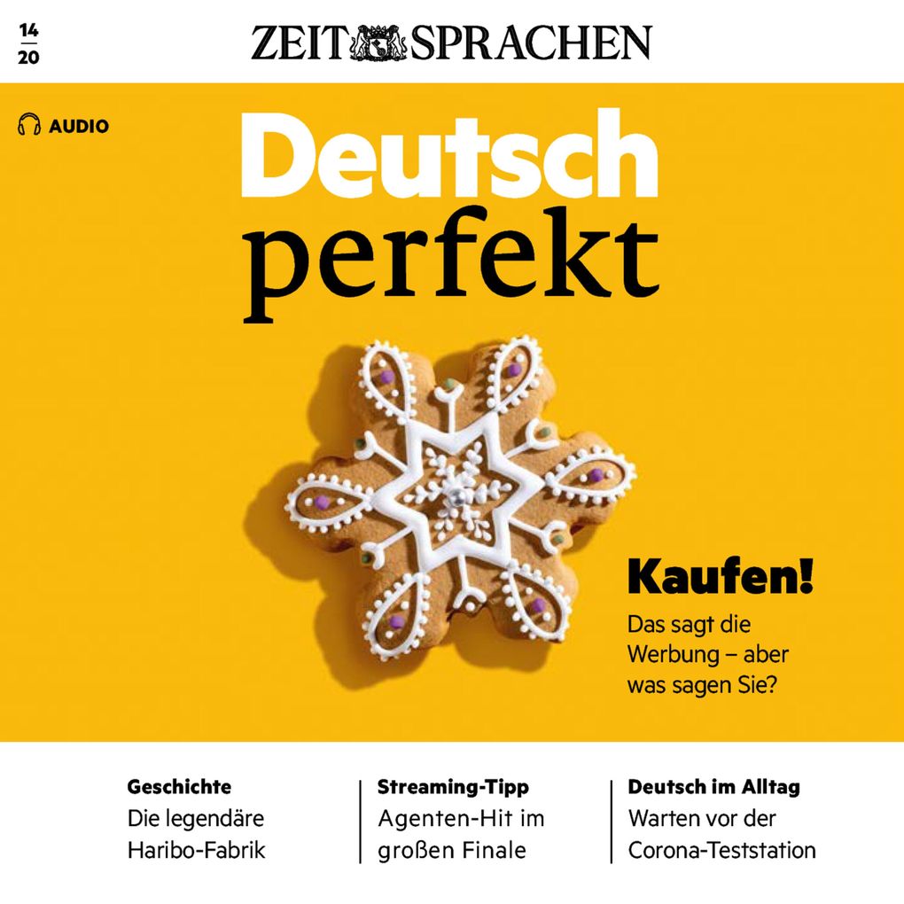 Deutsch lernen Audio - Kaufen! Das sagt die Werbung aber was sagen Sie?