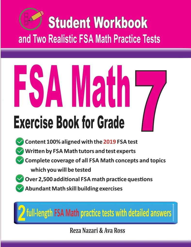 FSA Math Exercise Book for Grade 7