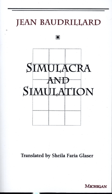 The University of Michigan Press Simulacra And Simulation