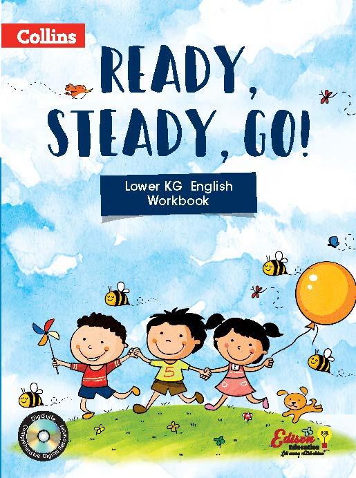 Ready Steady and Go-LKG English Workbook