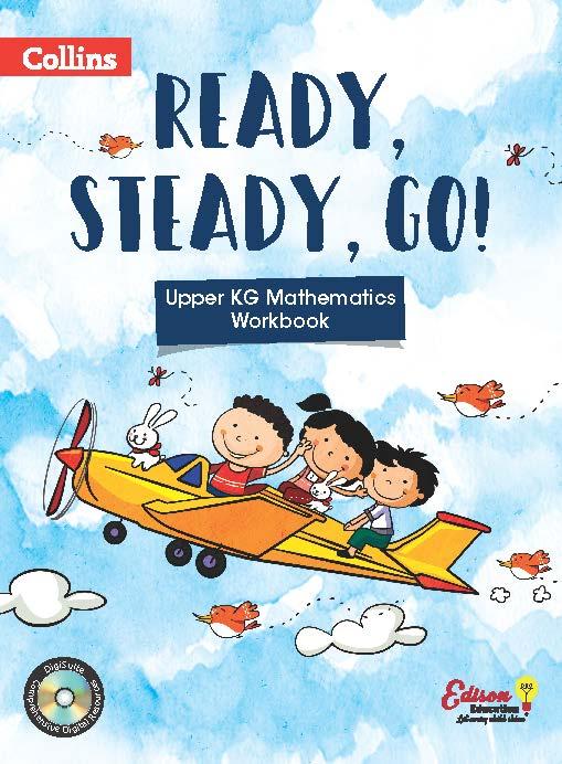 Ready Steady and Go-UKG Maths Workbook