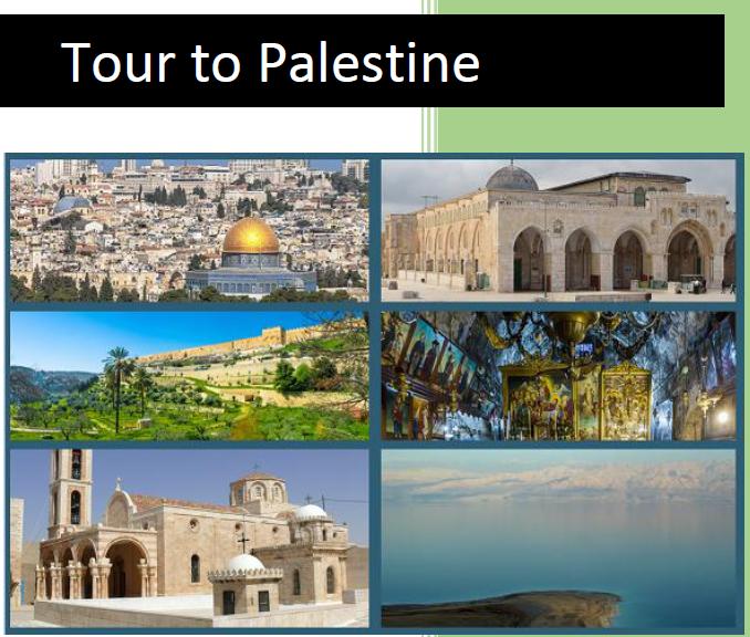 Tour to Palestine