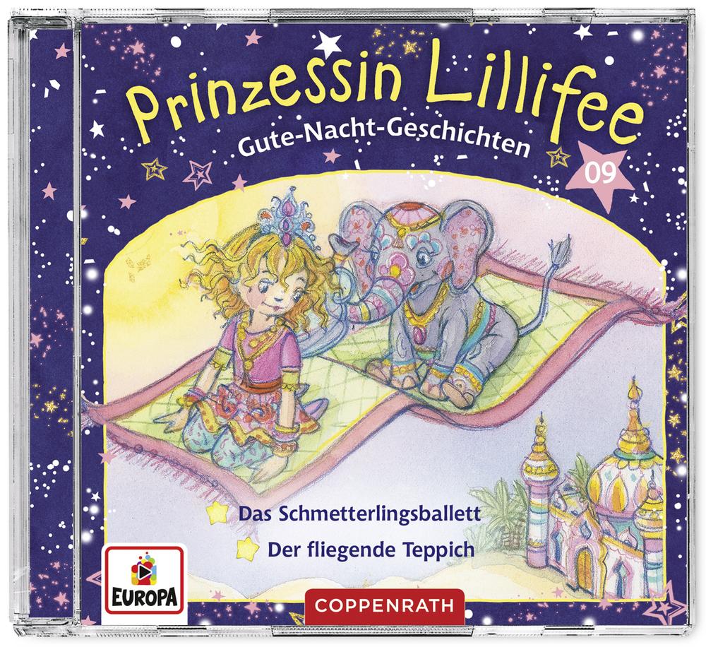 Image of Prinzessin Lillifee - 009/Gute-Nacht-Geschichten Folge 17+18-Das Schme - (CD)