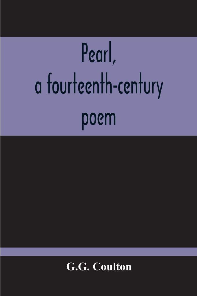 Pearl A Fourteenth-Century Poem