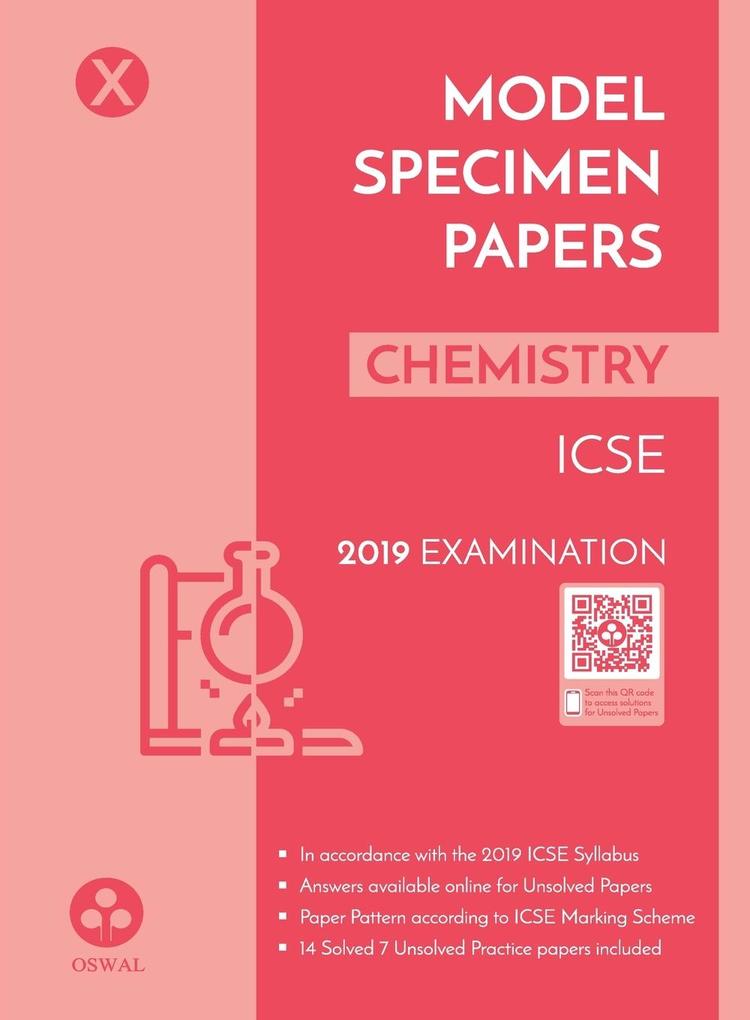 Model Specimen Papers for Chemistry