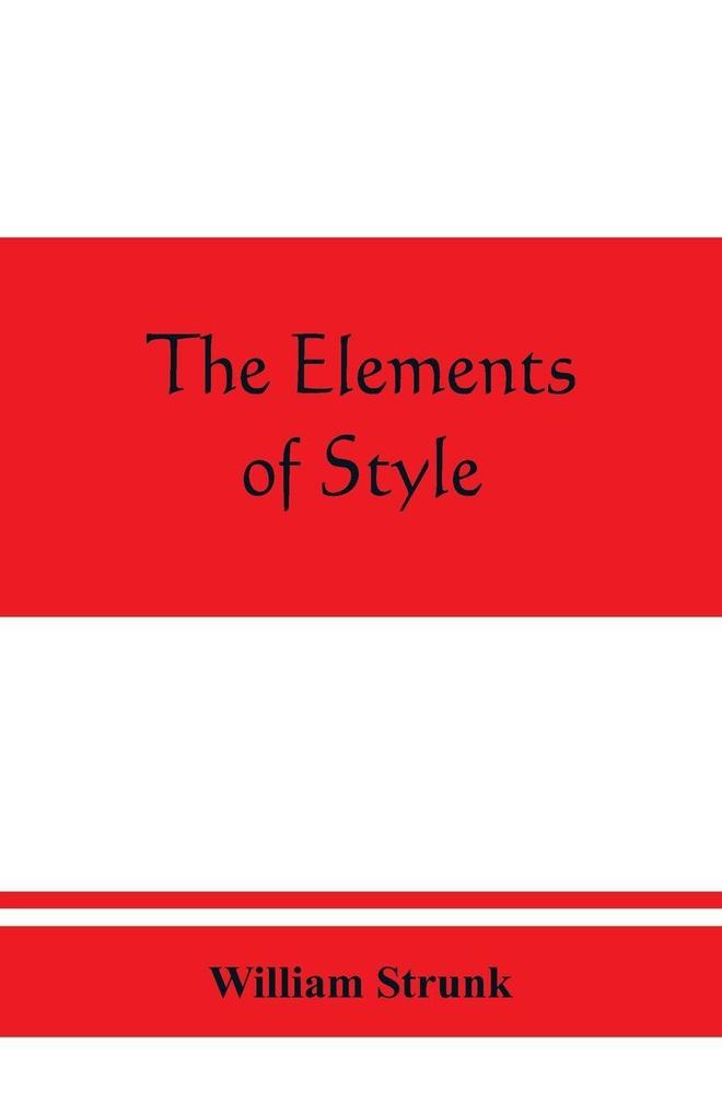 The elements of style