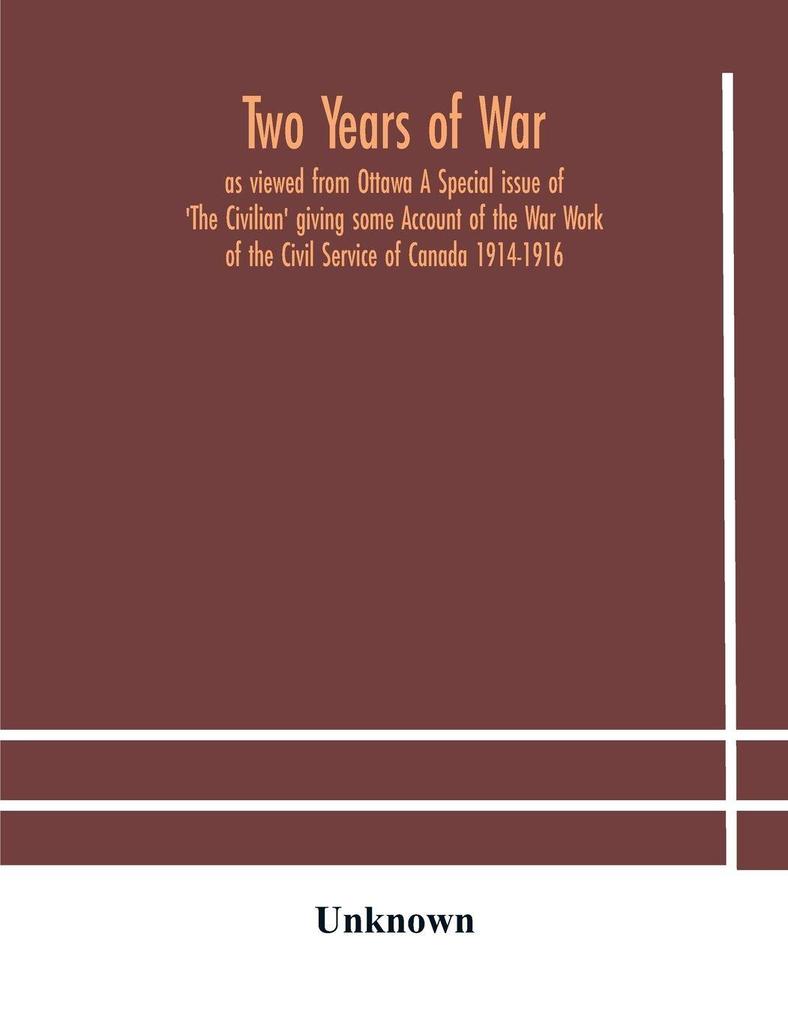 Two Years Of War