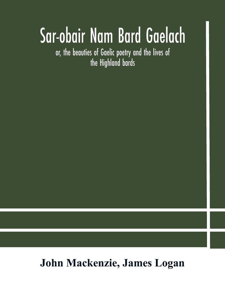 Sar-Obair Nam Bard Gaelach