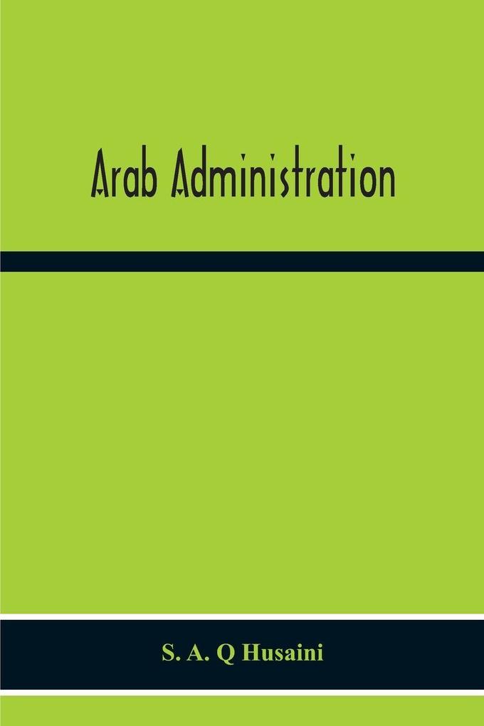 Arab Administration
