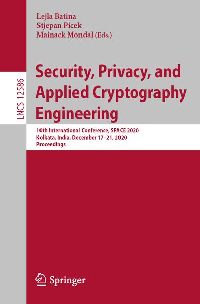 Security Privacy and Applied Cryptography Engineering