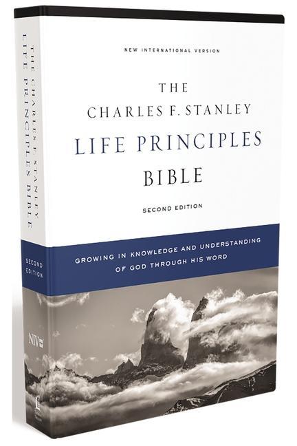 Niv Charles F. Stanley Life Principles Bible 2nd Edition Hardcover Comfort Print