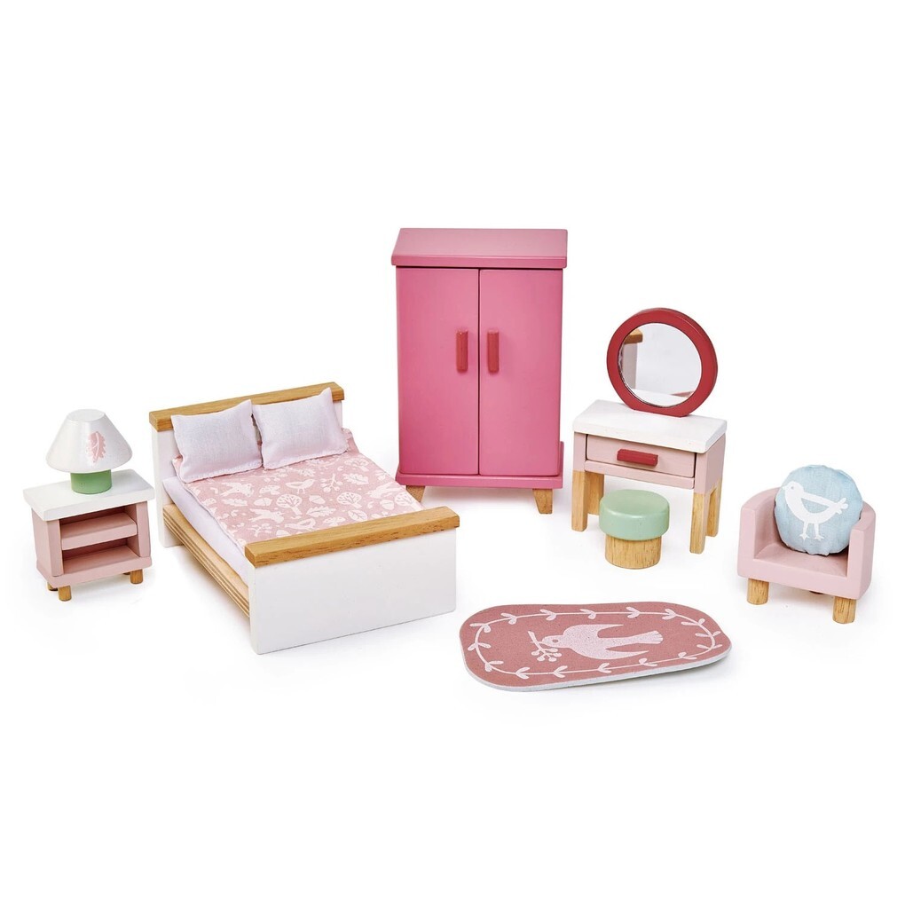 Tender leaf Toys - Schlafzimmer für Puppenhaus