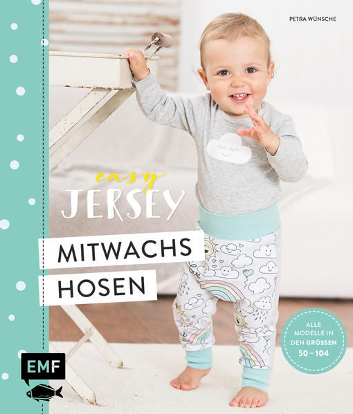 Image of Easy Jersey - Mitwachshosen für Babys und Kids nähen