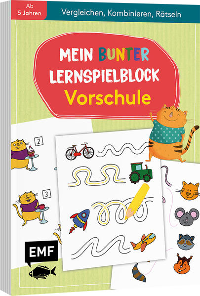 Image of Fit für die 1. Klasse! Mein Vorschul-Lernspielblock Konzentration stärken