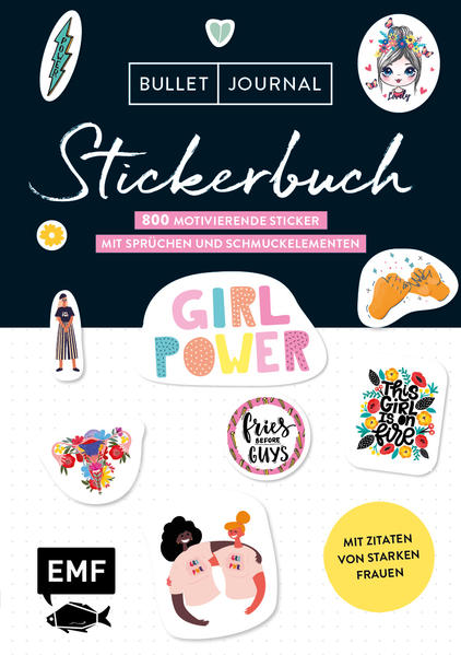 Image of Bullet Journal - Stickerbuch: Girlpower