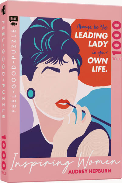 Feel-good-Puzzle 1000 Teile - INSPIRING WOMEN: Audrey Hepburn
